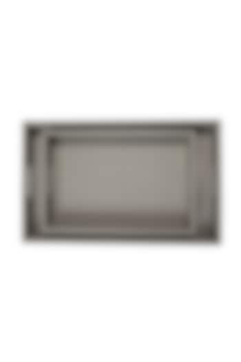 Slate Leather Handcrafted Tray by The Leather Garden Home & Living at Pernia's Pop Up Shop