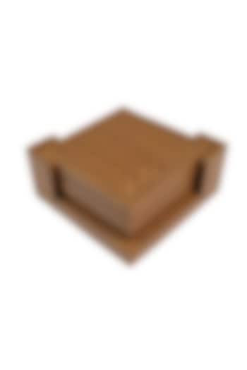 Mud Leather Handcrafted Coaster Set by The Leather Garden Home & Living at Pernia's Pop Up Shop