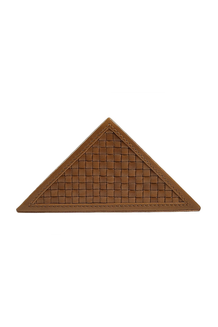 Mud Leather Handcrafted Tissue Stand by The Leather Garden Home & Living at Pernia's Pop Up Shop