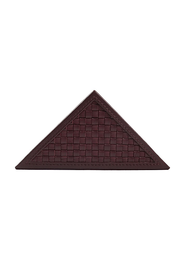 Sangria Leather Handcrafted Tissue Stand by The Leather Garden Home & Living at Pernia's Pop Up Shop