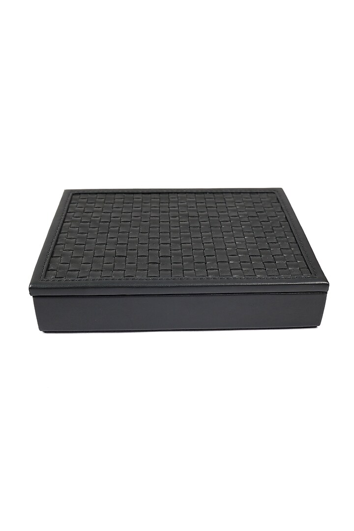 Black Leather Handcrafted Trunks & Storage Box by The Leather Garden Home & Living at Pernia's Pop Up Shop