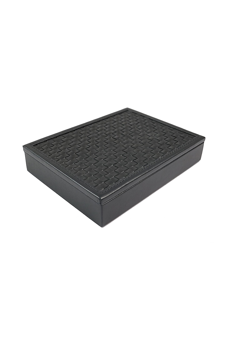 Black Leather Handcrafted Trunks & Storage Box by The Leather Garden Home & Living at Pernia's Pop Up Shop