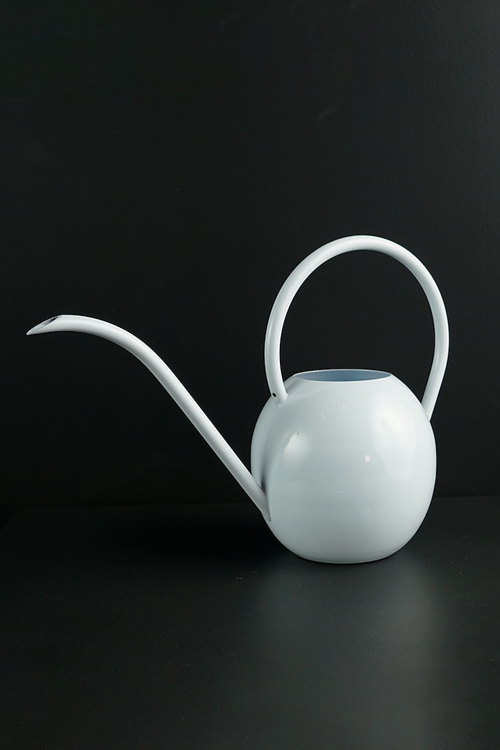 White Iron Mini Watering Can by The MJS Living