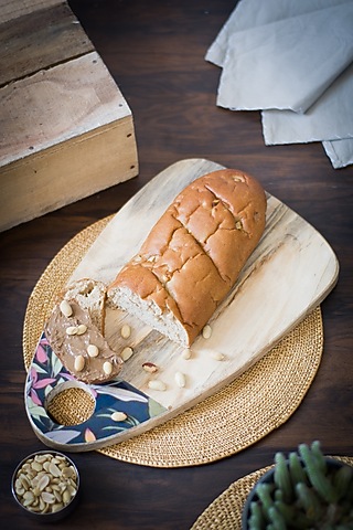 Brown Mango Wood Platter by The Modern Storey