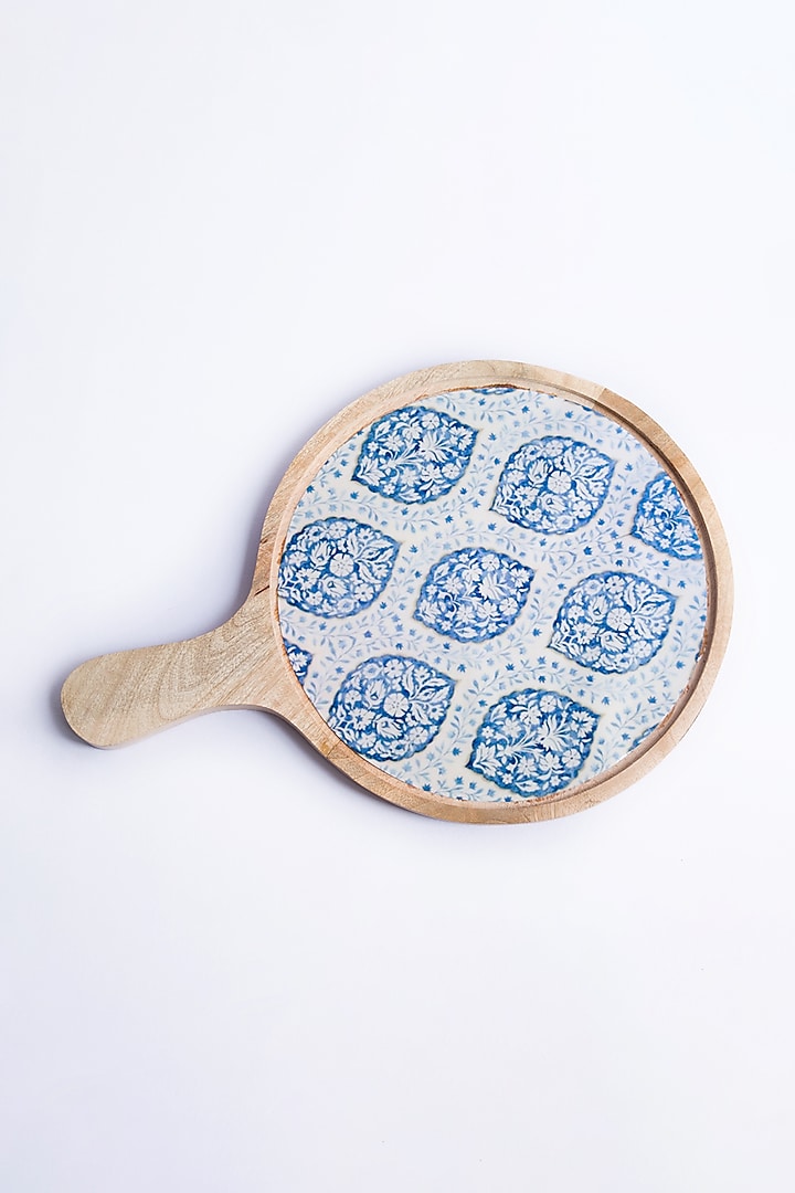 Blue Mango Wood Platter by The Modern Storey at Pernia's Pop Up Shop