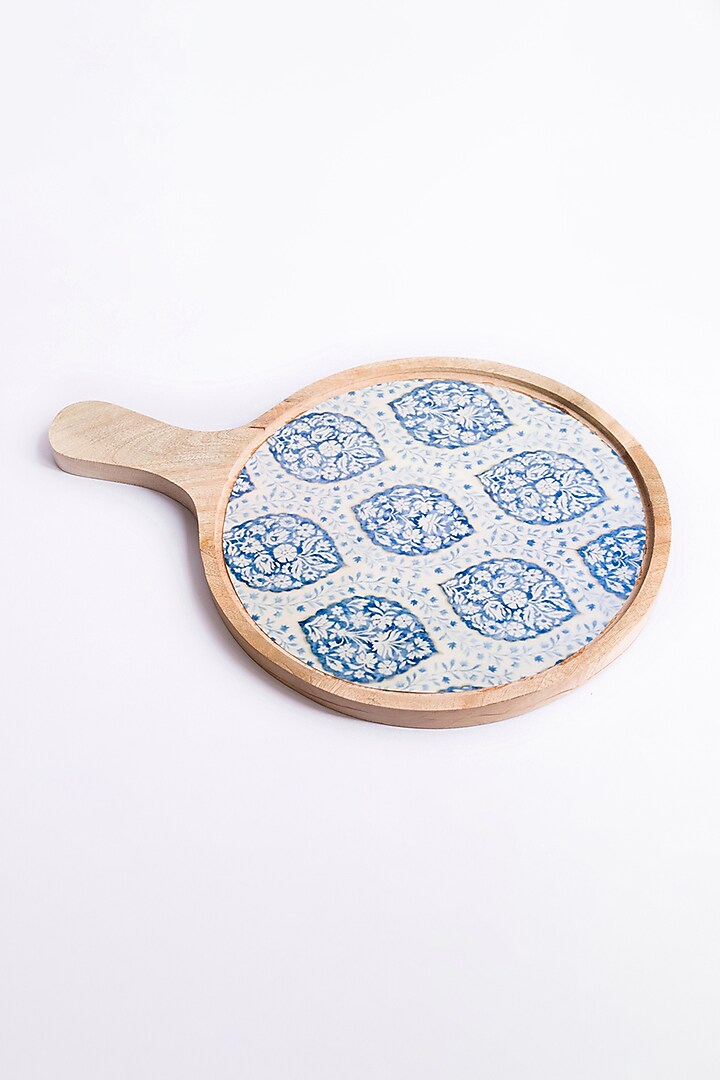 Blue Mango Wood Platter by The Modern Storey at Pernia's Pop Up Shop