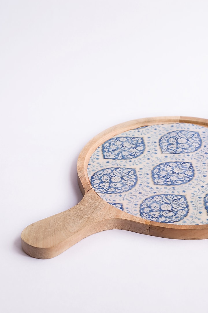 Blue Mango Wood Platter by The Modern Storey at Pernia's Pop Up Shop
