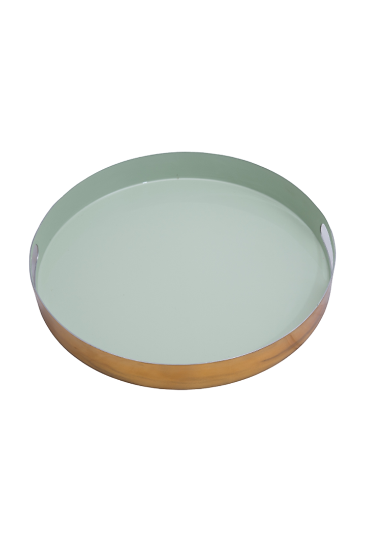 Pastel Green Stainless Steel Tray by The Modern Storey at Pernia's Pop Up Shop