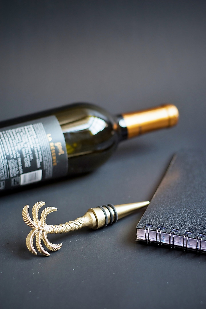 Gold Tree Handcrafted Wine Stopper by The Modern Storey
