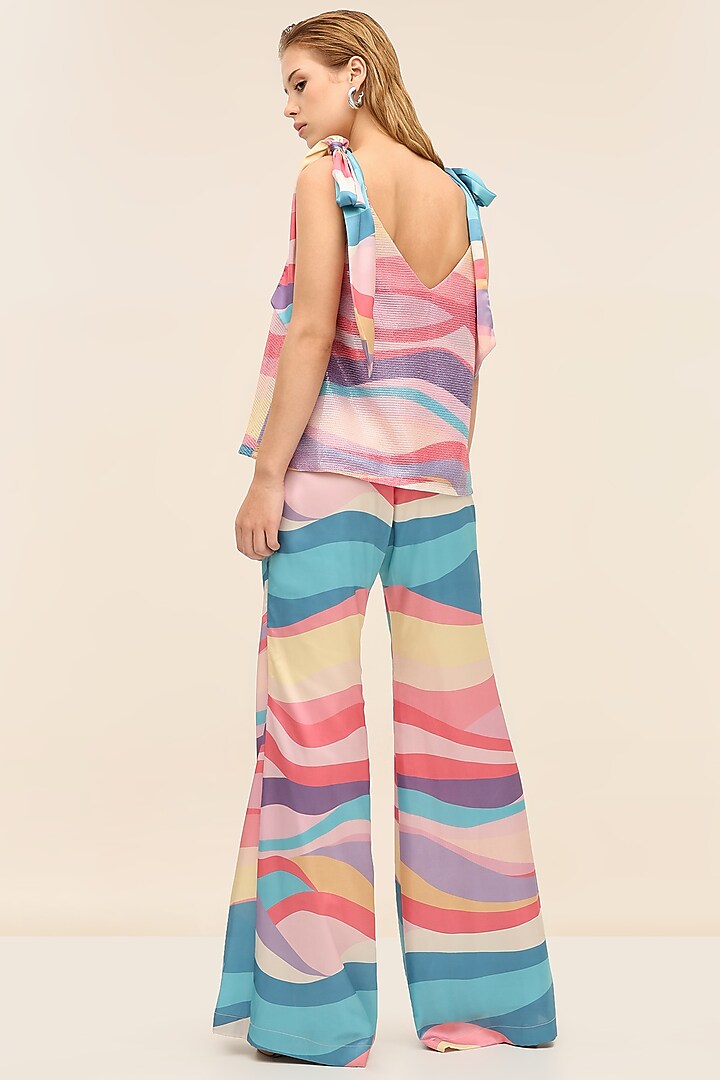 Multicoloured Georgette Sequins Printed Co-Ord Set by TANGERINE at Pernia's Pop Up Shop