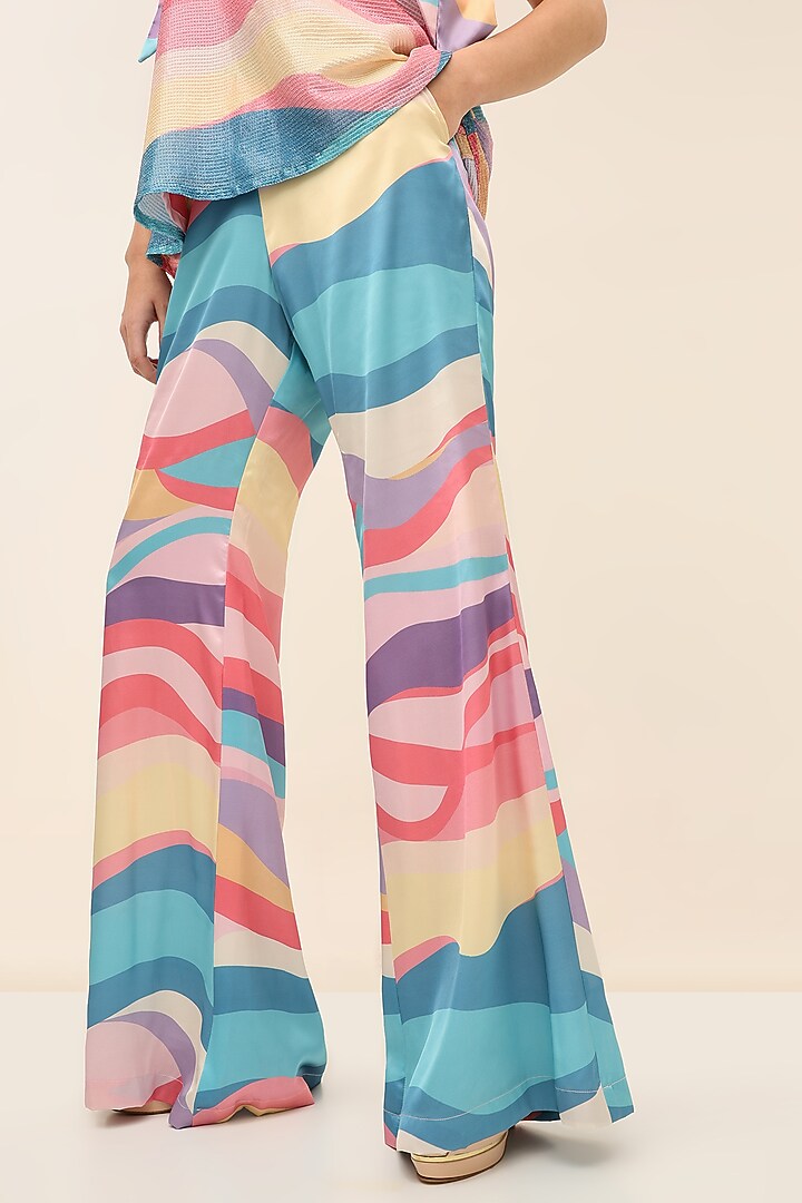 Multicoloured Georgette Sequins Printed Co-Ord Set by TANGERINE at Pernia's Pop Up Shop