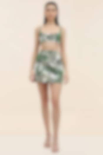Multi-Coloured Jacquard Botanical Co-ord Set by TANGERINE at Pernia's Pop Up Shop