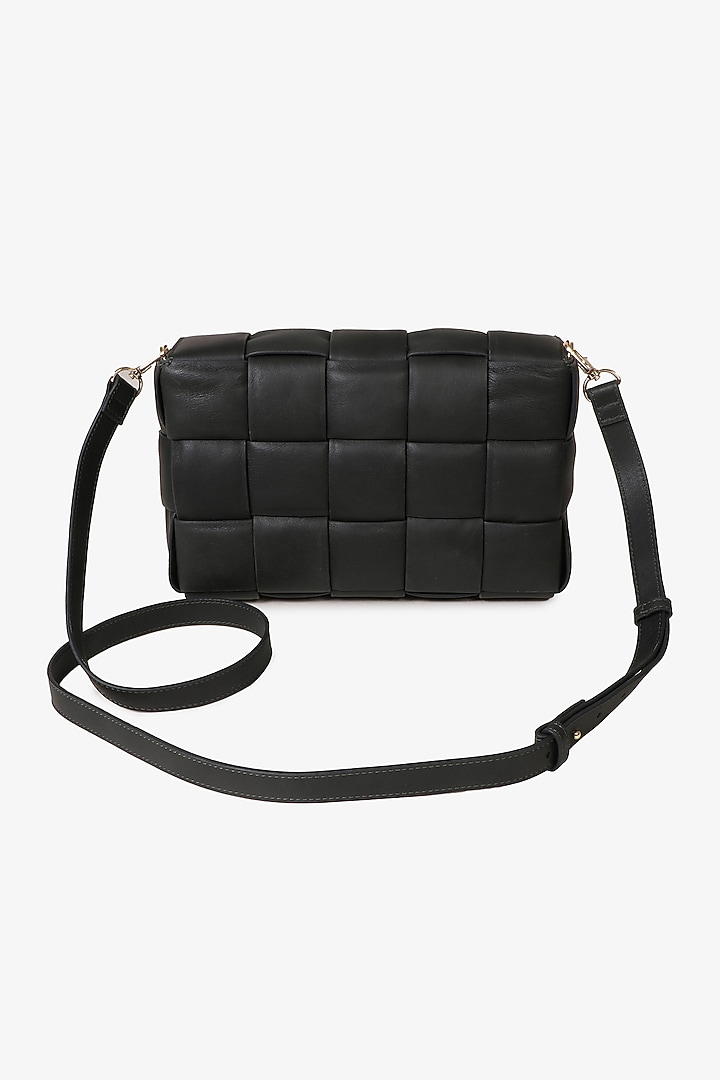 Olive Leather Hand Finished Clutch Bag by TONI ROSSI at Pernia's Pop Up Shop
