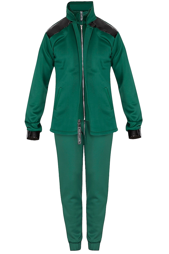 Green Scuba Co-Ordinate Set by The Natty Garb