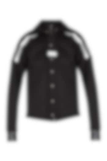 Black Boxy Fit Jacket by The Natty Garb