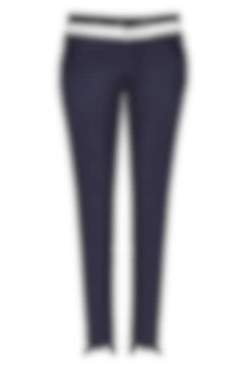 Dark Blue Trouser Pants by The Natty Garb