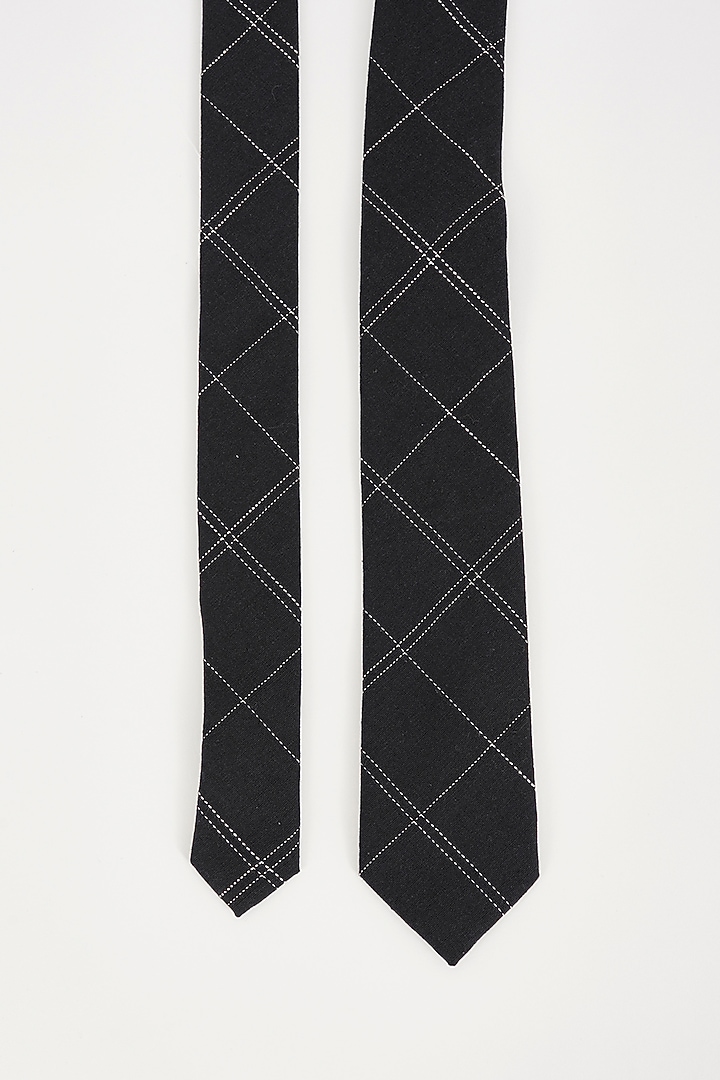 Blue Checkered Necktie by TOFFCRAFT at Pernia's Pop Up Shop