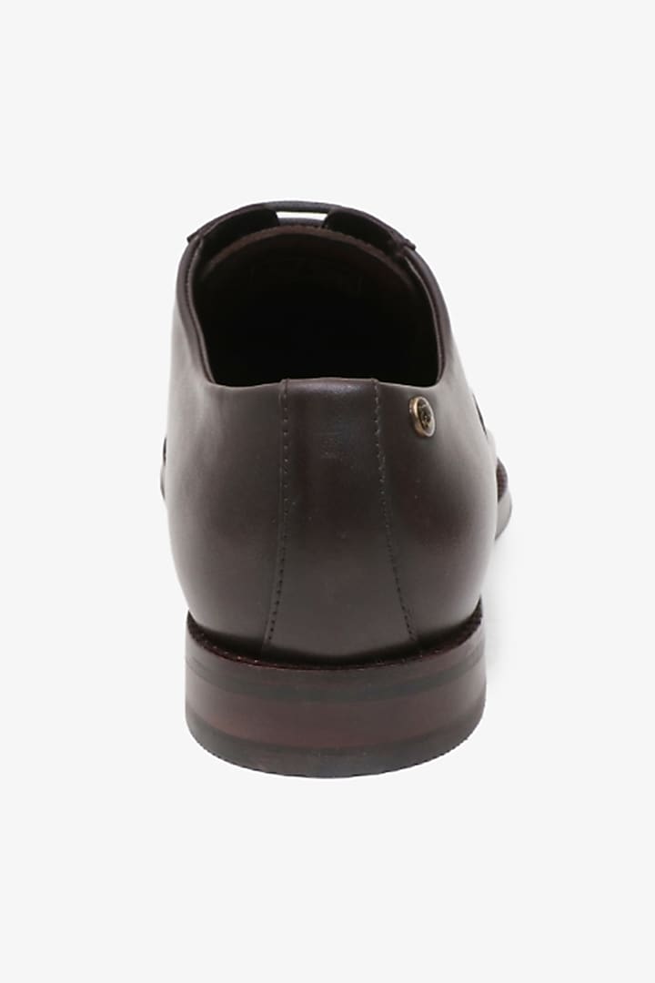 Brown Leather Formal Shoes by TONI ROSSI MEN at Pernia's Pop Up Shop