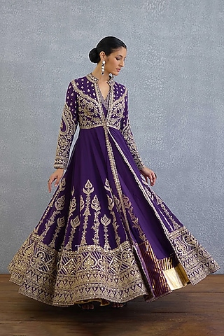 green emerald velvet dress Mauve Embroidered Square Neck Midi Dress