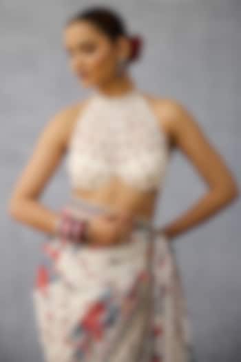 Multi-Colored Georgette Blouse by TORANI at Pernia's Pop Up Shop