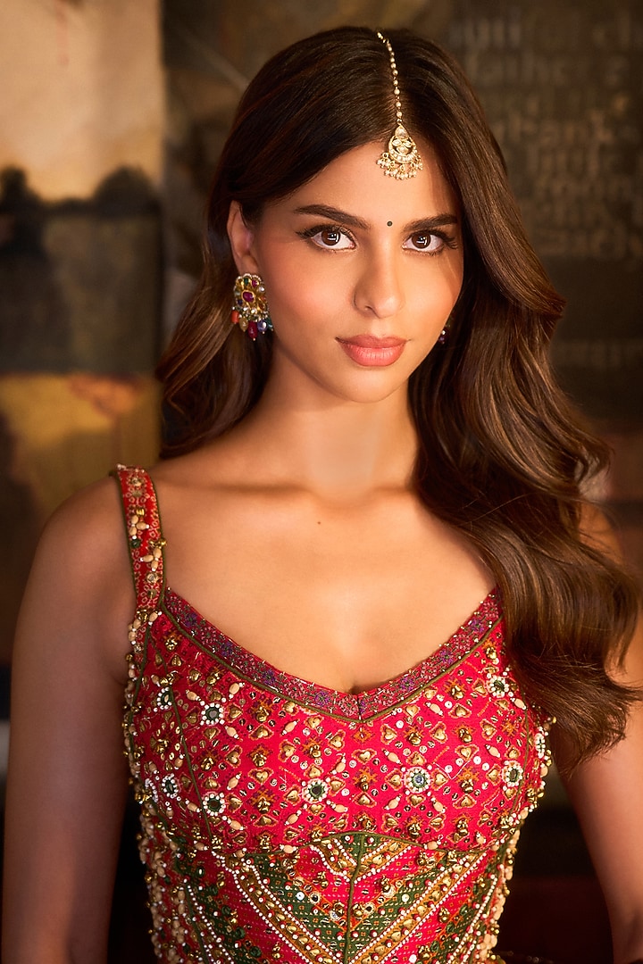 Yellow Jeni Silk Embroidered Bridal Lehenga Set by TORANI at Pernia's Pop Up Shop