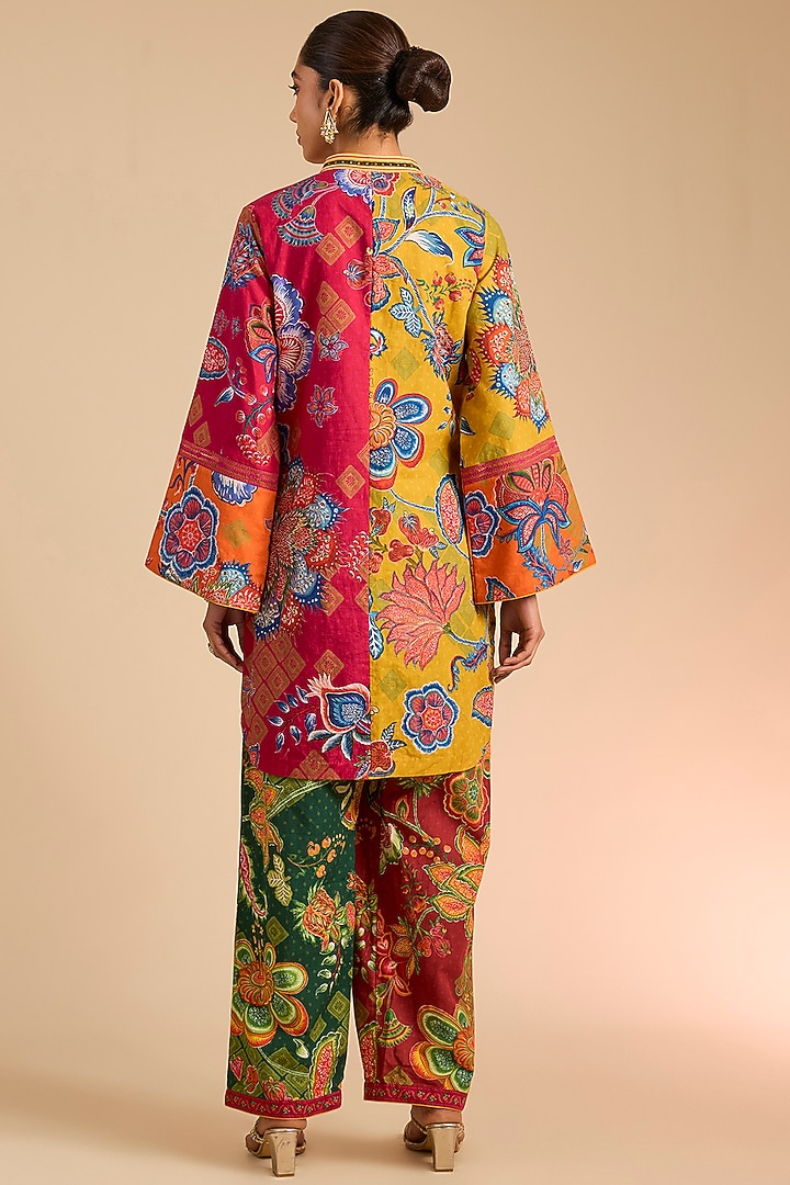 Multi-Colored Linen Co-Ord Set by Torani at Pernia's Pop Up Shop