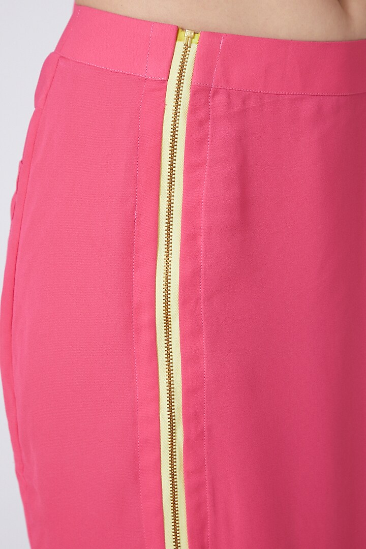 Pink Pencil Skirt by Three Piece Company at Pernia's Pop Up Shop