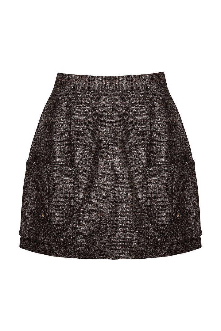 Brown Woolen Skirt Design by Three Piece Company at Pernia's Pop Up ...