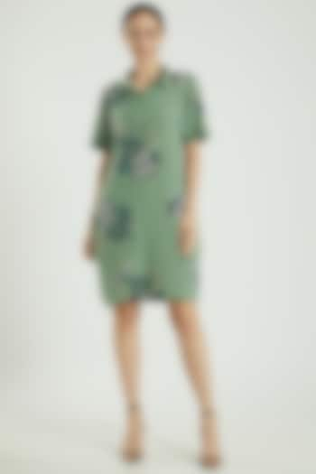 Boxy Cotton Linen Dress by Three Piece Company at Pernia's Pop Up Shop