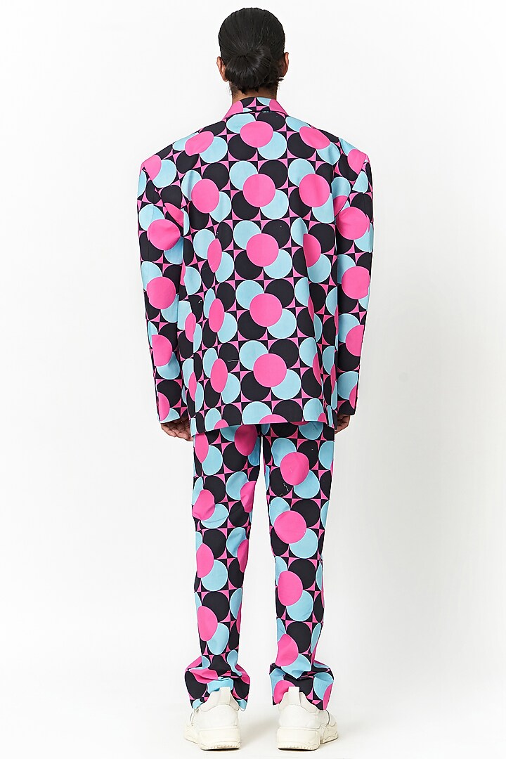 Multi-Colored Cotton Digital Printed Jacket by Two Point Two at Pernia's Pop Up Shop