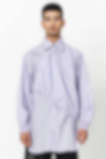 Lavender Cotton Shirt by Two Point Two