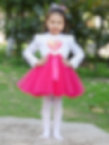 Magenta Cotton Dress For Girls by The Pony & Peony Co at Pernia's Pop Up Shop