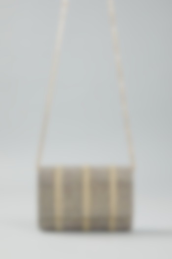 Multi-Coloured Hand Embroidered Clutch Bag by The Purple Sack at Pernia's Pop Up Shop