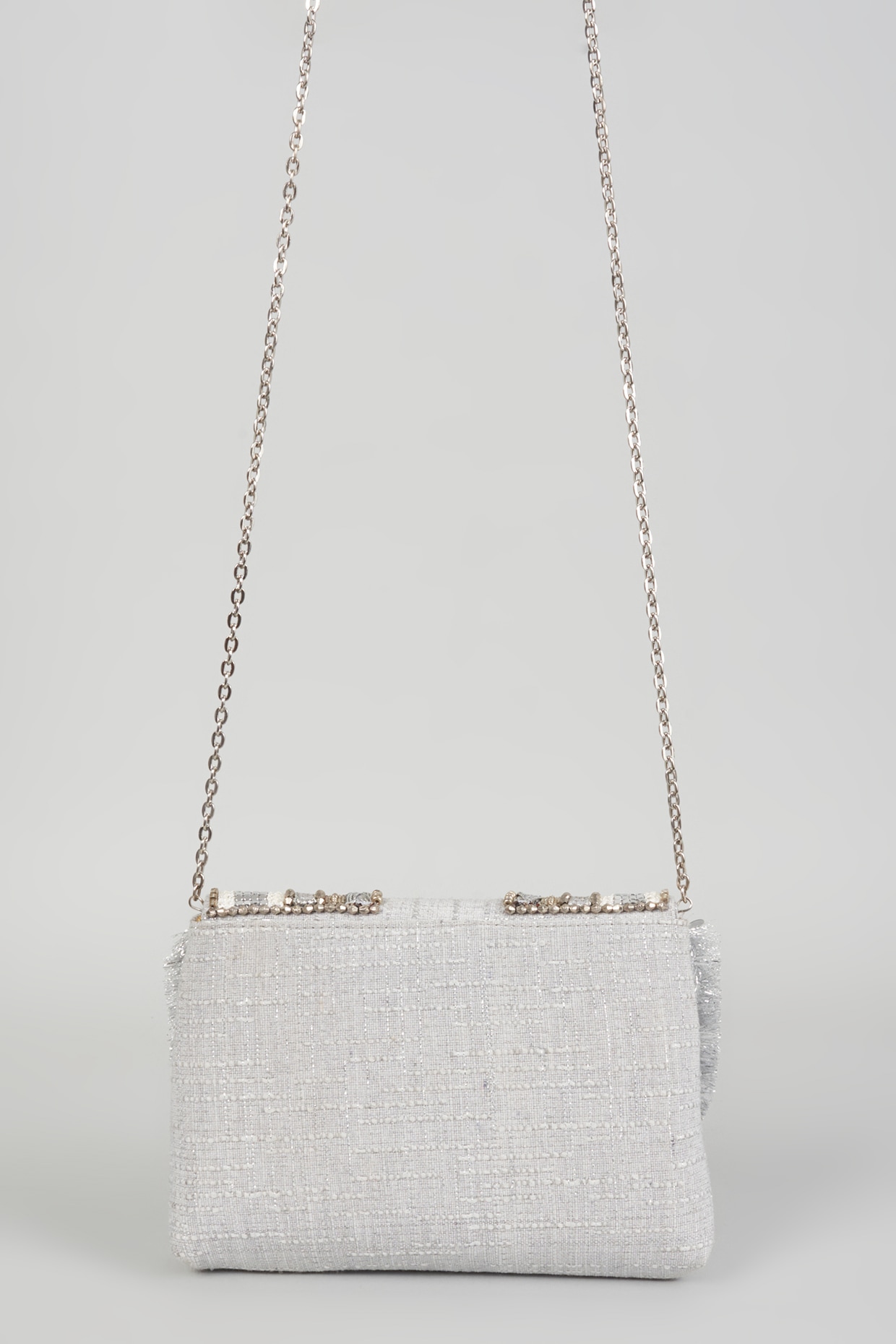 Lipsy silver clutch on sale bag