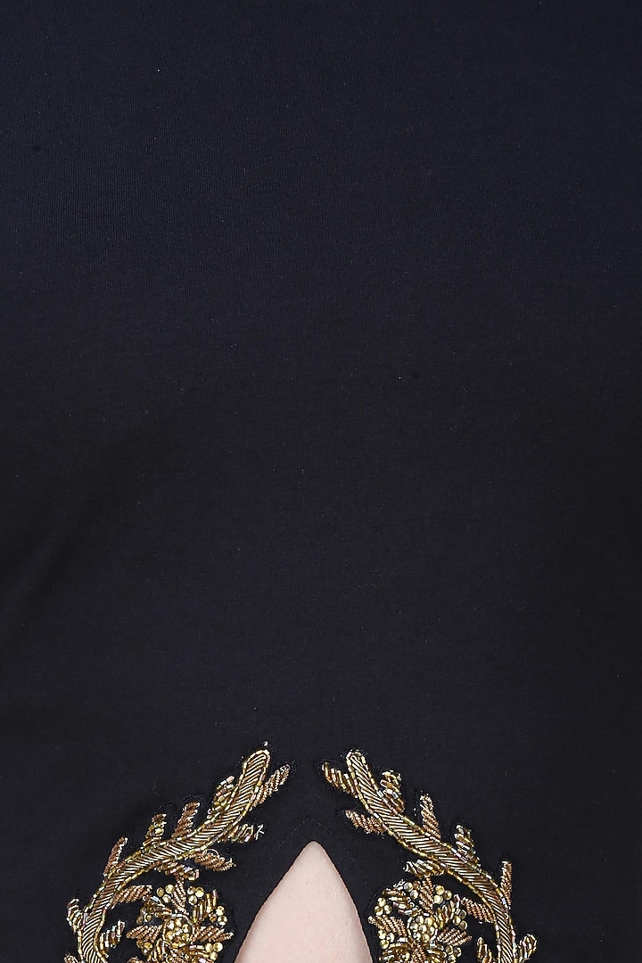 Cyclops front notch crop top available only at Pernia's Pop Up Shop.