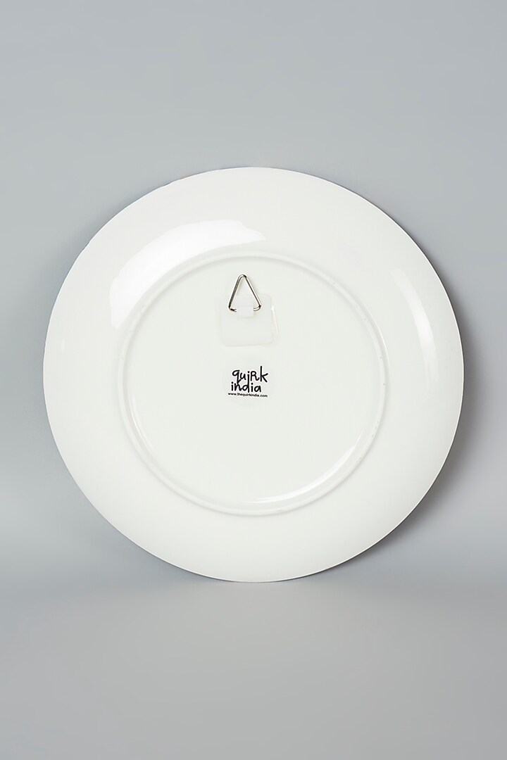 Multi-Colored Turkish Cherry Blossom Ceramic Wall Plate by The Quirk India at Pernia's Pop Up Shop