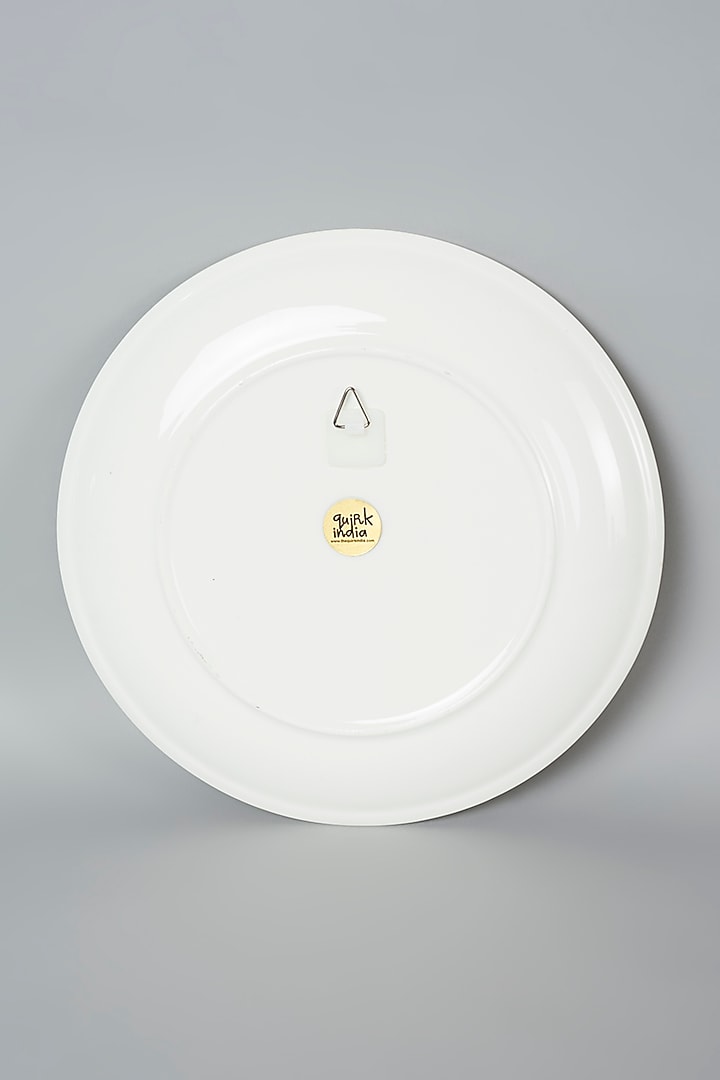 White Vintage American Bird Art Wall Plate by The Quirk India at Pernia's Pop Up Shop