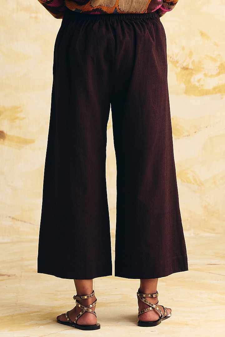 Beige Raw Silk Ikat Dye Printed Co-Ord Set by Translate Ikat India at Pernia's Pop Up Shop