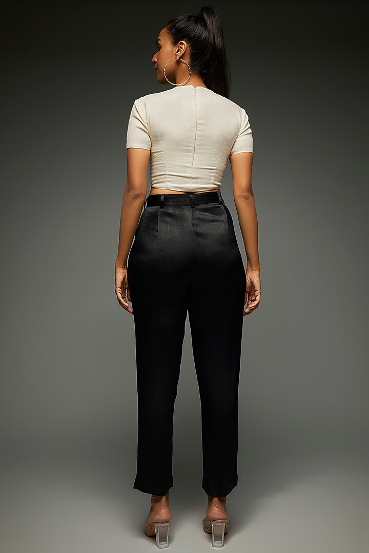Off-White Wool Blouse by TheRealB at Pernia's Pop Up Shop