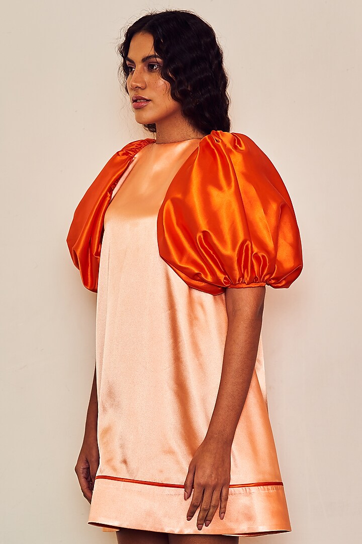 knee length dresses for ladies Odette Satin Mini Dress
