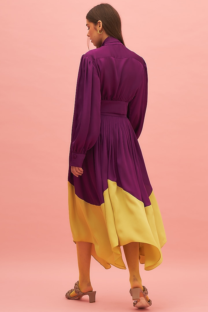 Magenta Satin Blouse by TheRealB at Pernia's Pop Up Shop
