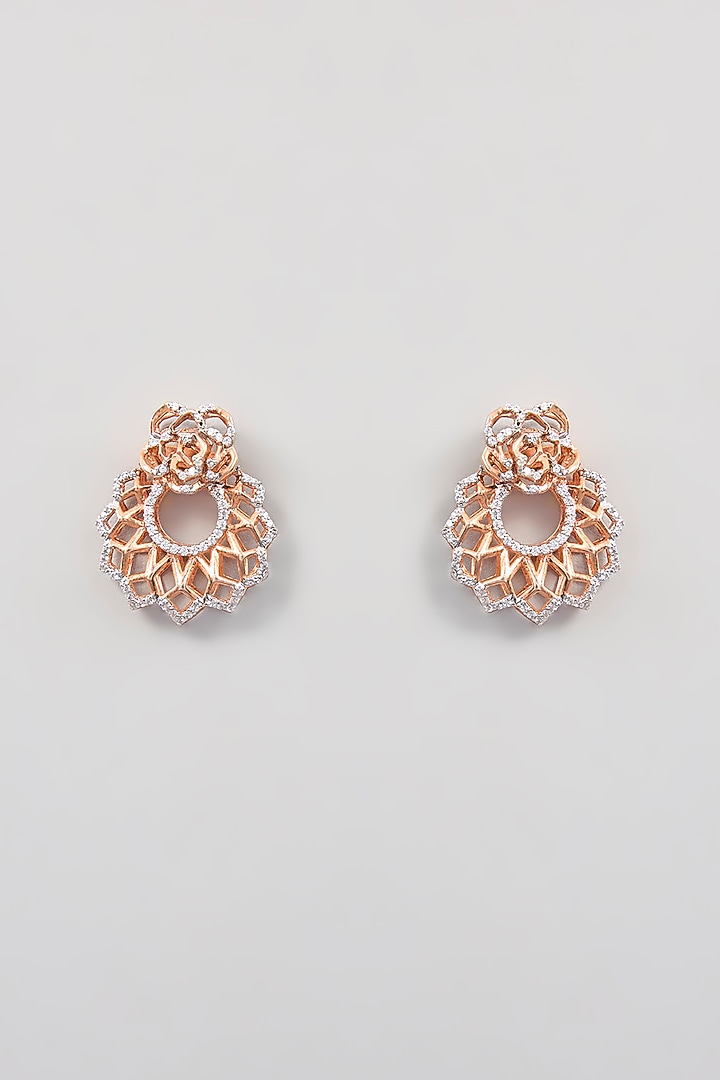 Yellow Gold Finish Zircon Pendant Set In Sterling Silver by TRETA BY BR DESIGNS at Pernia's Pop Up Shop