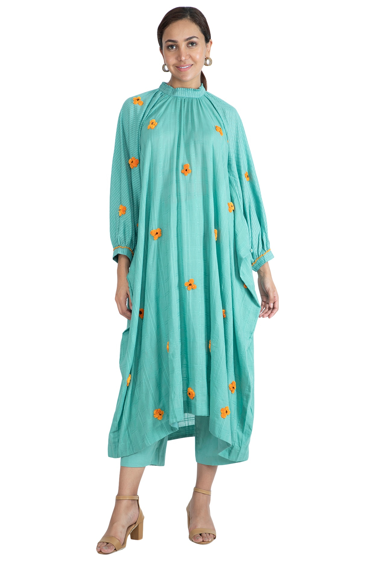 Indian Pakistani Women Anarkali Kurti Kurta Cotton Pants Set Dress Salwar  Kameez | eBay