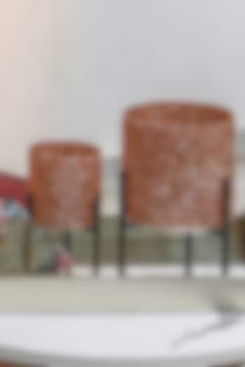 Copper Glitter Mosaic Glass & Metal Stand by Treasured Occasions at Pernia's Pop Up Shop
