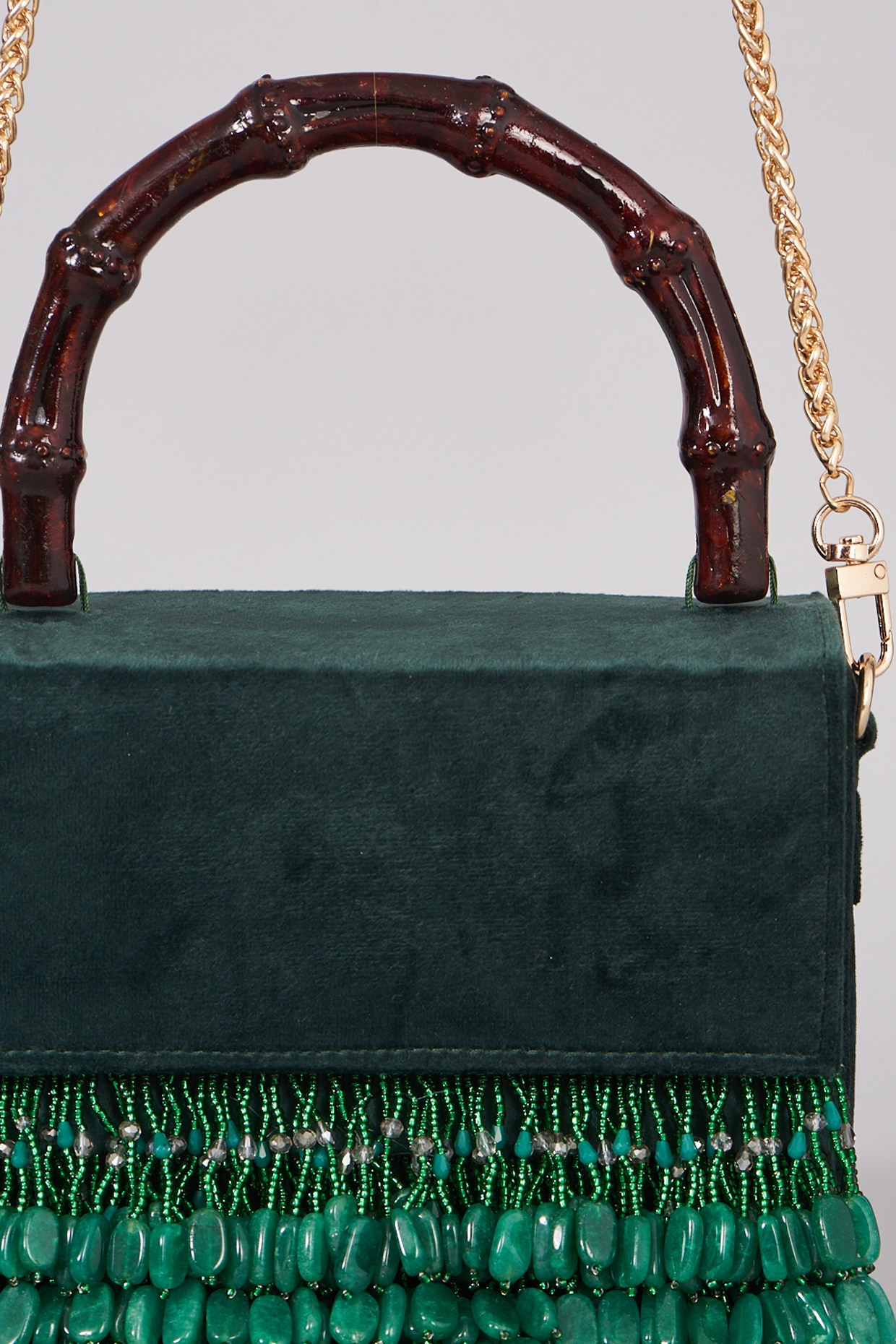 Emerald green outlet purse