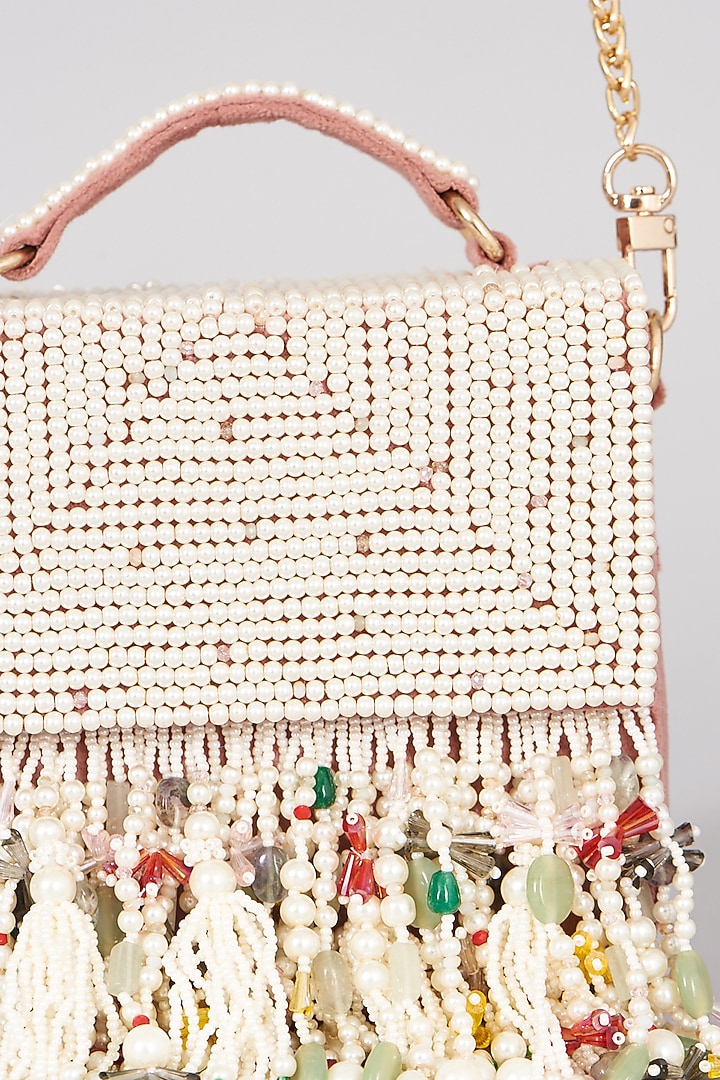 Blush Pink Micro Velvet Handbag by The Right Sided at Pernia's Pop Up Shop