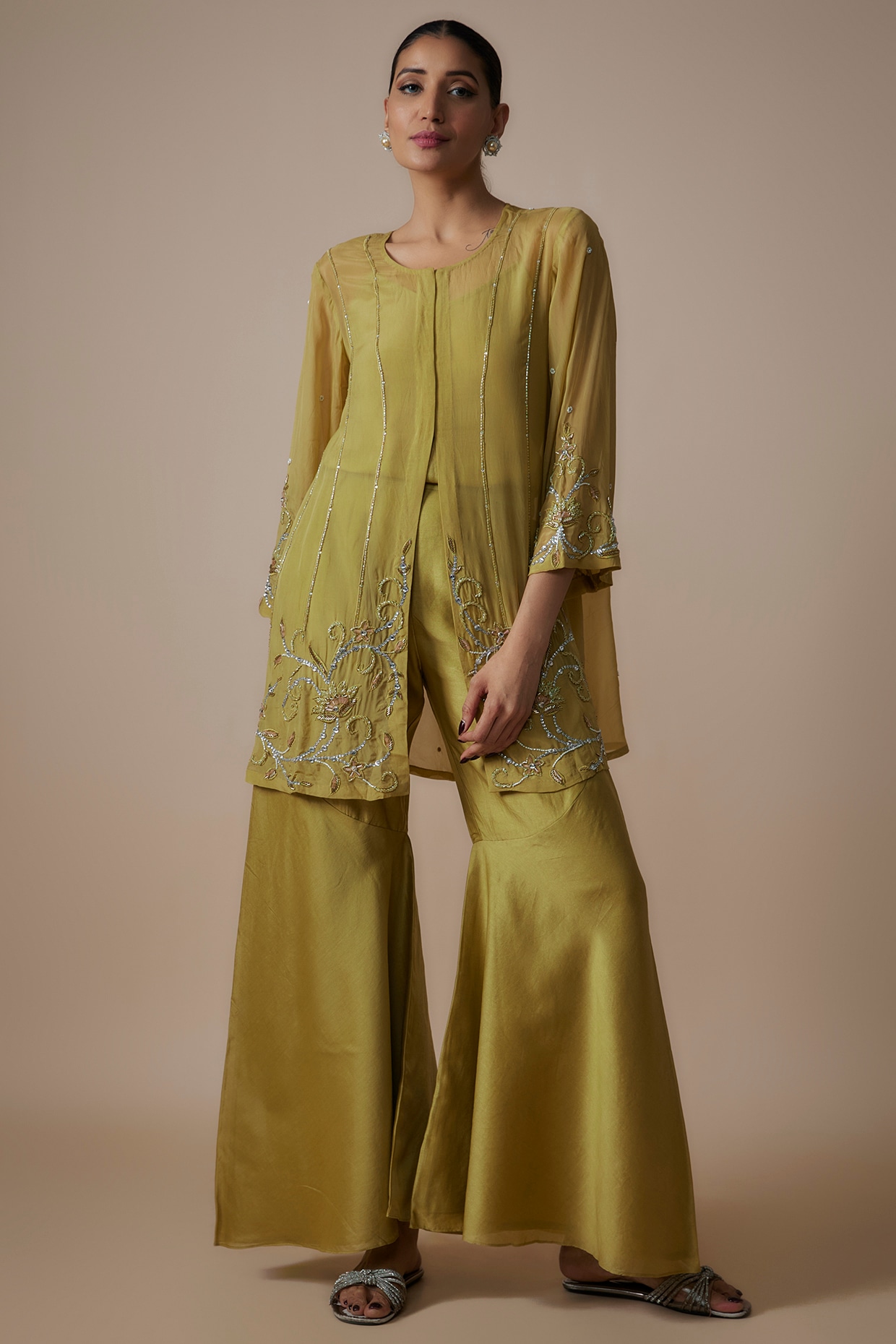 Latest Gharara Styles with Long Shirts (2021 Designs) | Top design fashion,  Off shoulder fashion, Long shirt