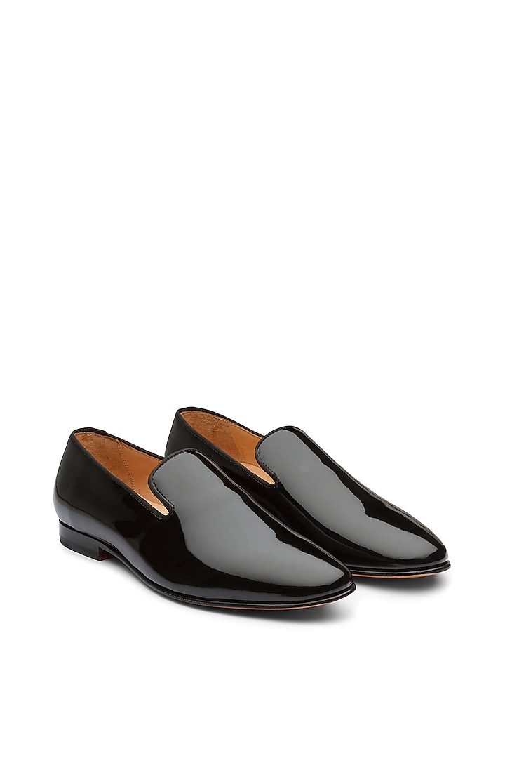 Black Patent Leather Loafers by TRUMPET at Pernia's Pop Up Shop
