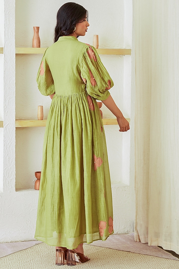 green emerald velvet dress On This Day Olive Green Eyelet Dress – Shop the Mint