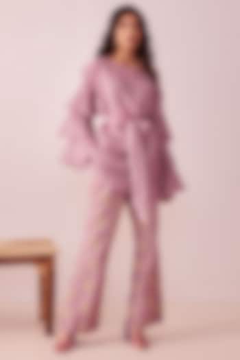 Lavender Silk Top by The Right Cut at Pernia's Pop Up Shop